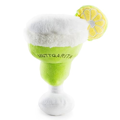 Haute Diggity Dog Muttails Collection – Soft Plush Funny Dog Toys with Squeaker and Fun, Colorful, Unique Parody Designs Made from Safe, Machine-Washable Materials for All Dog Breeds & Sizes