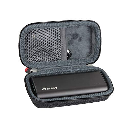 Hermitshell Hard EVA Travel Case Fits Jackery Bolt 6000 mAh Ultra-Compact External Battery Charger Portable Power Bank and Travel Charger