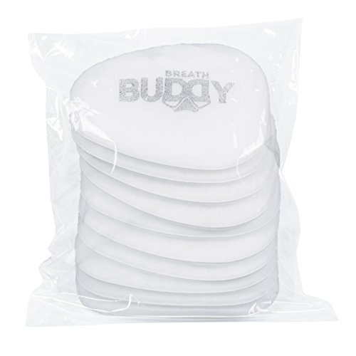 Breath Buddy Respirator Mask Replacement Filter | 10 Pack | Particulate P2 Respirator Filters for Effective Protection Against Dust, Painting, Woodworking & More | Fits Breath Buddy Cartridges