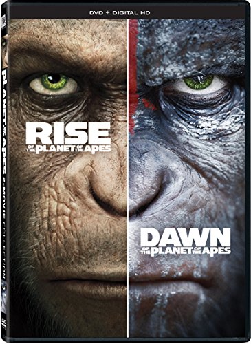 Book Cover Rise Of The Planet Of The Apes + Dawn Of The Planet Of The Apes Double Feature