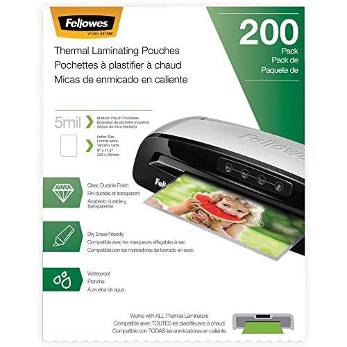 Fellowes Thermal Laminating Pouches