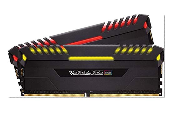 Corsair Vengeance RGB - Kit de Mémorie Enthousiaste (16Go (2x8Go), DDR4, 3000MHz, C15, XMP 2.0) - Noir