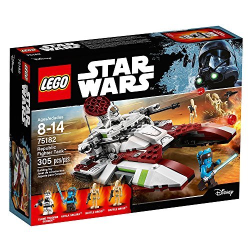 Book Cover LEGO Star Wars Republic Fighter Tank 75182 Building Kit