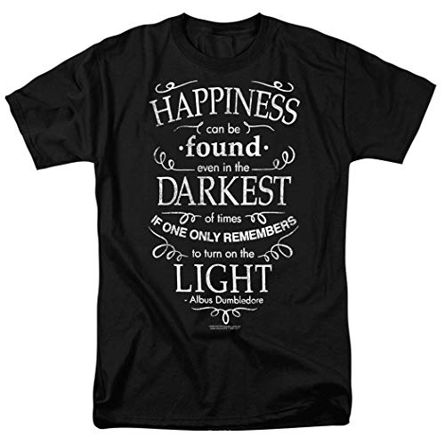 Popfunk Harry Potter Dumbledore Happiness Quote T Shirt & Stickers