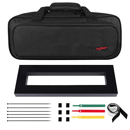 Mr.Power 15 inch Pedal Board Made By Aluminium Alloy With Carry Bag (Small Pedalboard with Bag)