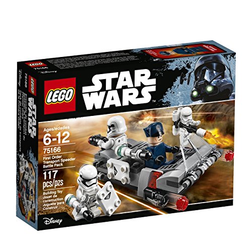 Book Cover LEGO Star Wars First Order Transport Speeder Battle Pack 75166 Building Kit