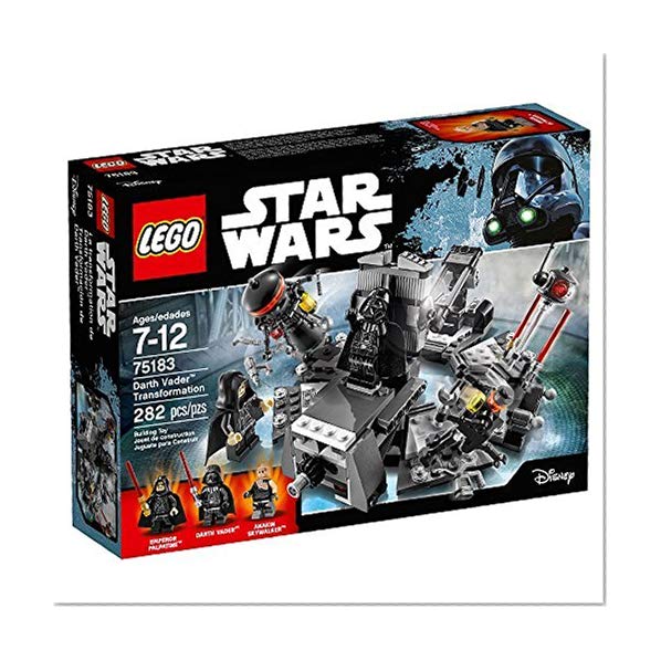 Book Cover LEGO Star Wars Darth Vader Transformation 75183 Building Kit
