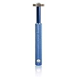 HIFROM Groove Sharpener with 6 Heads - Golf Club Groove Sharpener Re-Grooving Tool and Cleaner for All Irons Pitching Sand Lob Gap and Approach Wedges and Utility Clubs Blue Color