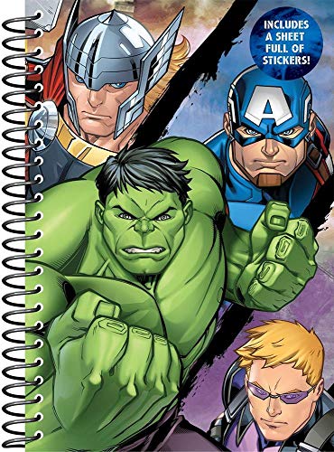 Anker Avsnb1 Avengers Classic SoftCover Ordinateur Portable avec Stickers (Taille A5)