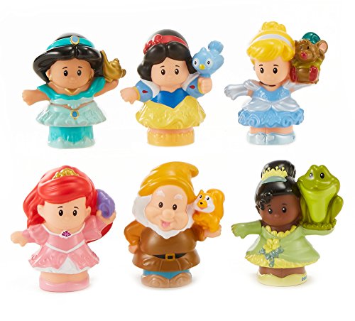 Book Cover Fisher-Price Little People Disney Princess Gift Set (6 Pack) [Amazon Exclusive]