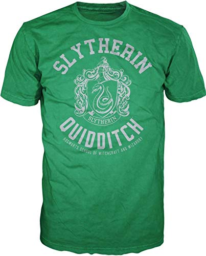 Book Cover HARRY POTTER Slytherin Quidditch T-Shirt