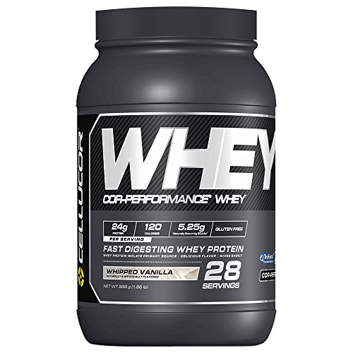 Cellucor Whey Protein Isolate & Concentrate Blend Powder with BCAA, Post Workout Recovery Drink, Gluten Free Low Carb Low Fat, Whipped Vanilla, 28 Servings