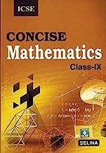 Book Cover Selina ICSE Concise Mathematics for Class 9 (2019-20 Session)