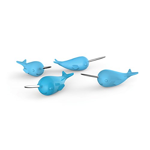 Genuine Fred PUSHFINS Narwhal Pushpins
