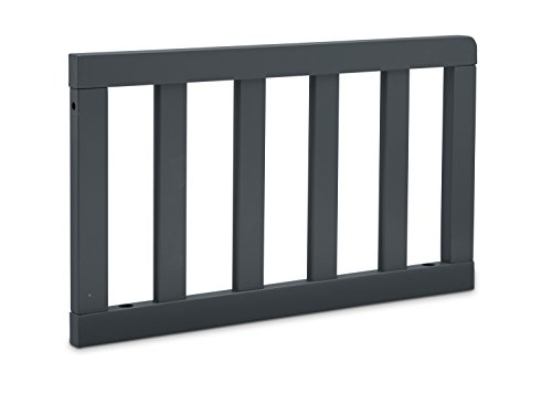 Delta Children Toddler Guardrail #0080, Charcoal Grey