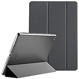 ProCase Smart Case for iPad 9.7 Inch iPad 6th/5th Generation 2018 2017(Model: A1893 A1954 A1822 A1823), Ultra Slim Lightweight Stand Cover with Translucent Frosted Back -Grey