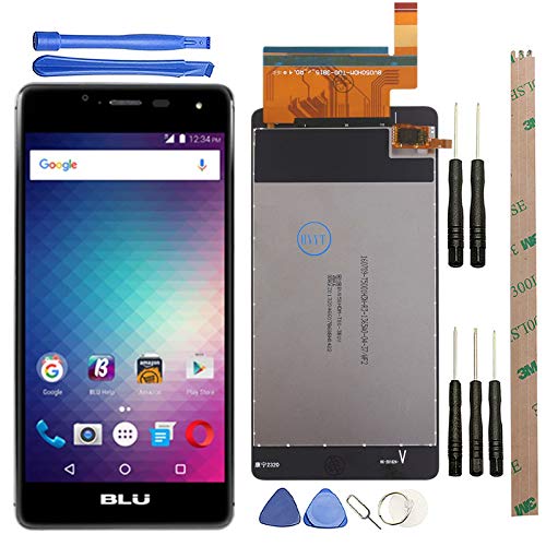 HYYT Replacement Parts For BLU R1 HD R0031UU R0011UU R0030UU LCD Touch Screen Digitizer Assembly LCD Screen Broken Screen with Small Kits
