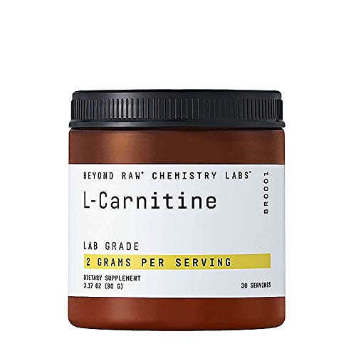 Beyond Raw Chemistry Labs L-Carnitine, 30 Servings, Fuels Exercise and Supports Recovery