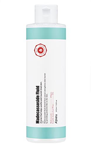 A'PIEU Madecassoside Fluid 7.10 fl oz (210ml) - Face Toner Skin Care Korean Toner for Dry and Combination Skin Types, Cleanses Skin, Acne Toner