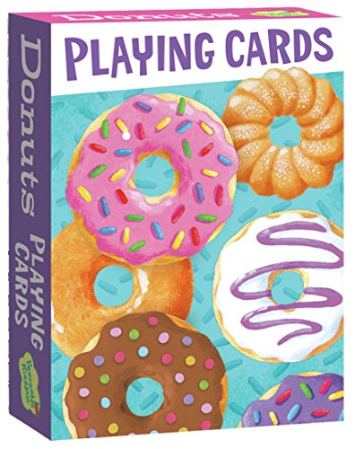 Peaceable Kingdom Assorted Donuts Playing Card Deck