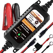 MOTOPOWER MP00205A 12V 800mA Fully Automatic Battery Charger/Maintainer - Rescue and Recover Batteries