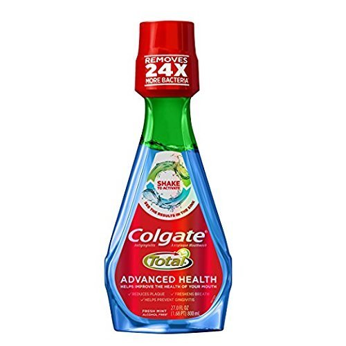 Colgate Total Advanced Health Antiplaque Antiqingivitis Mouthwash, Fresh Mint, 27 Fl Oz