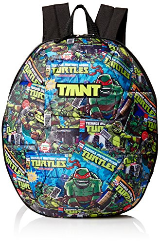 Nickelodeon Boys' Tmnt Comic Book Time 3d Shell 16" Backpack