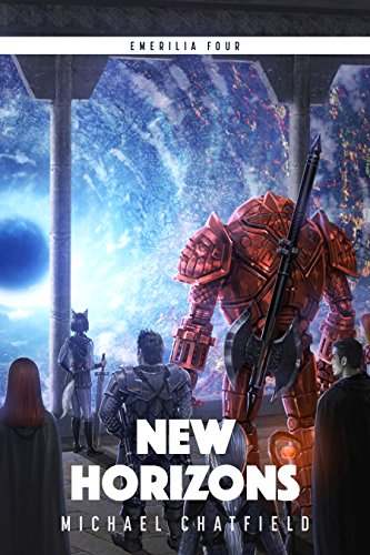 Book Cover New Horizons: A LitRPG Fantasy Series (Emerilia Book 4)