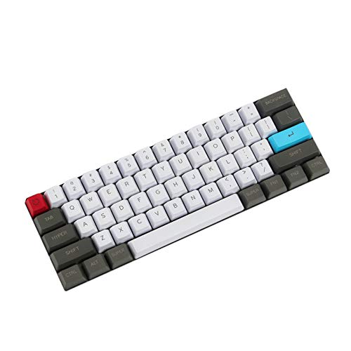 NPKC Top Customized 61 ANSI Keyset OEM Profile Thick PBT Keycap Set for Cherry MX Switches Mechanical Gaming Keyboard
