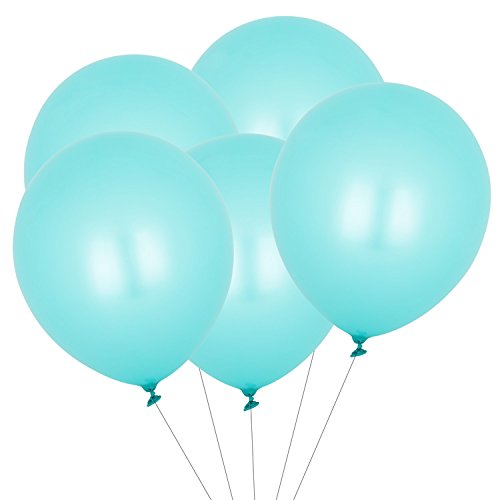 Eshanmu Blue Latex peal Balloon wedding Decoration 12inch (100pcs)