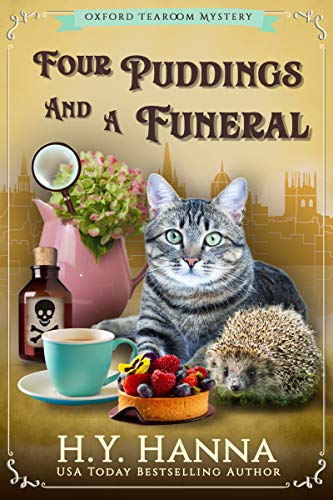 Book Cover Four Puddings and a Funeral (Oxford Tearoom Mysteries ~ Book 6)