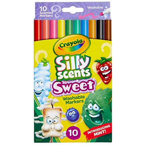 Crayola Fine-Line Scented Marker, Pack of 10