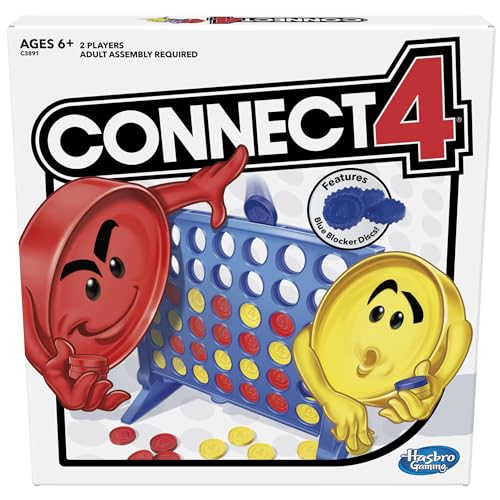 Book Cover Connect 4 Strategy Board Game for Ages 6 and Up (Amazon Exclusive)