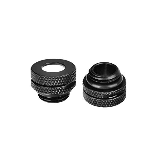 Thermaltake CL-W086-CU00BL-A Pacific G1/4 Pressure Equalizer Stop Plug with O-Ring Black