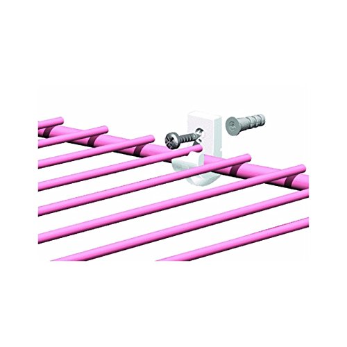 2 x Closetmaid #7546 12PK White Down/Wall Clip