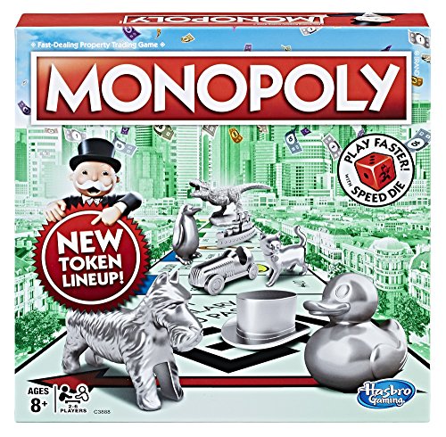 Book Cover Monopoly Speed Die Edition Board Game Ages 8 and Up (Amazon Exclusive)