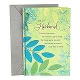 Hallmark Romantic Father's Day Card for Husband (Sweet and Good Man) (529FFW9512)