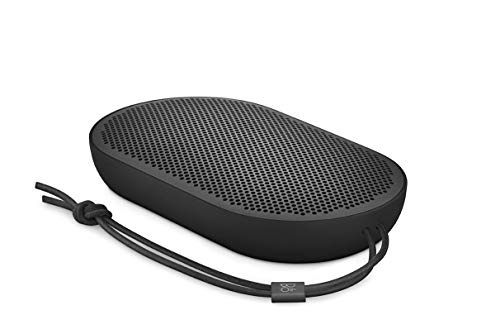 Book Cover Bang & Olufsen Beoplay P2 Portable Bluetooth Speaker with Built-In Microphone - Black