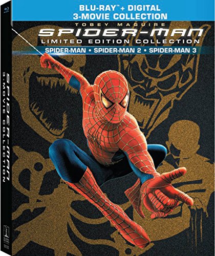 Book Cover Spider-Man Trilogy Limited Edition Collection [Blu-ray]