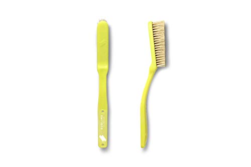 Sublime Slimline Rock Climbing Brush, Premium Boar's Hair or Vegan - 100% Recyclable (Pack of 1, Lime)