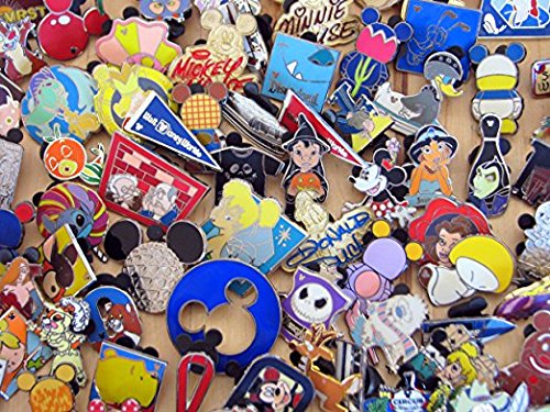 Disney Trading Pins-Lot of 25-No Duplicates-LE-HM-Rack-Cast-1