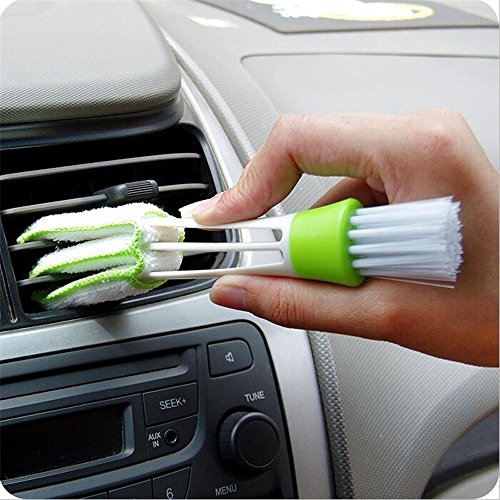 Rurah Multifunction Cleaning Brush for Car Indoor Air-Condition Car Detailing Care Brush Tool