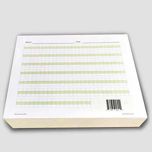 Channie's Practice Handwriting & Printing Paper Workbook, One Page A Day, 500 Pages Front & Back, 250 Sheets, Grades 1-3, Size 8.5” x 11” Summer School, Summer Bridge