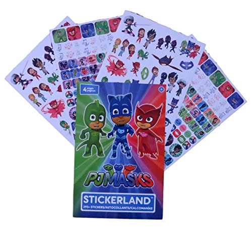 Book Cover PJ Masks Stickers - Over 295 Stickers