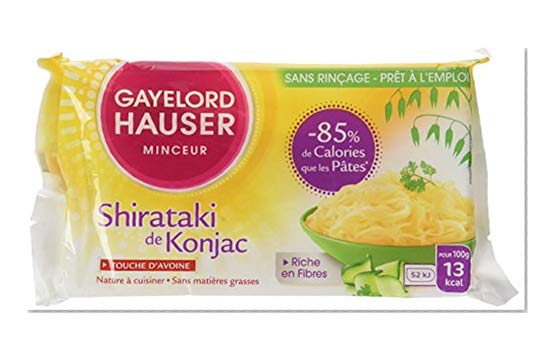 Gayelord Hauser Minceur Shirataki de Konjac Touche d'Avoine 280 g - Lot de 5