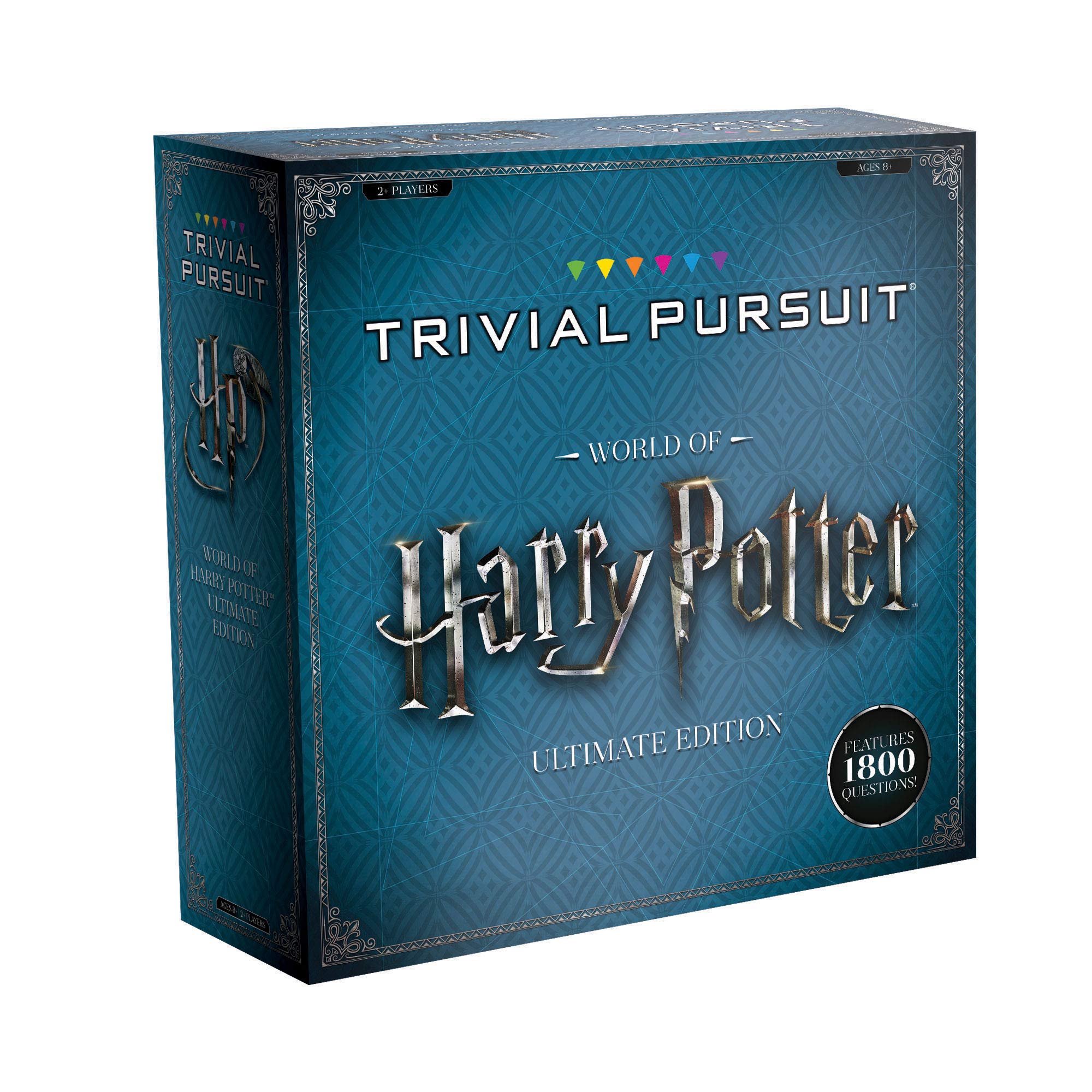 Book Cover USAOPOLY Trivial Pursuit World of Harry Potter Ultimate Edition | Trivia Board Game Based On Harry Potter Films | Officially Licensed