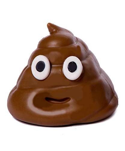 Hog Wild Sticky Poo Emoji - Squishy Toy Splats and Sticks to Flat Surfaces - Assorted Styles - Age 4+