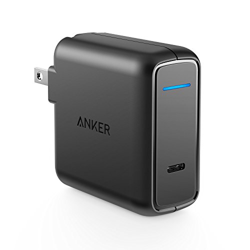 Book Cover Anker USB C Charger 30W with Power Delivery, PowerPort Speed PD 30 for MacBook Pro/Air (2018), iPad Pro (2018), iPhone XS/XS Max/XR/X/8/Plus, Nexus, LG G5, Pixel, MateBook, and More.