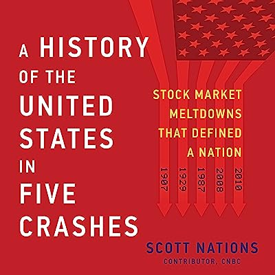 Book Cover A History of the United States in Five Crashes: Stock Market Meltdowns That Defined a Nation