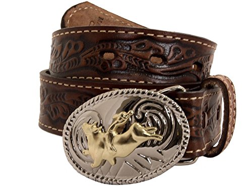 Nocona Boy's Bull Rider Buckle Belt